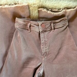 Zara Marine raw hemmed pink jeans 
Size 4 
Great condition